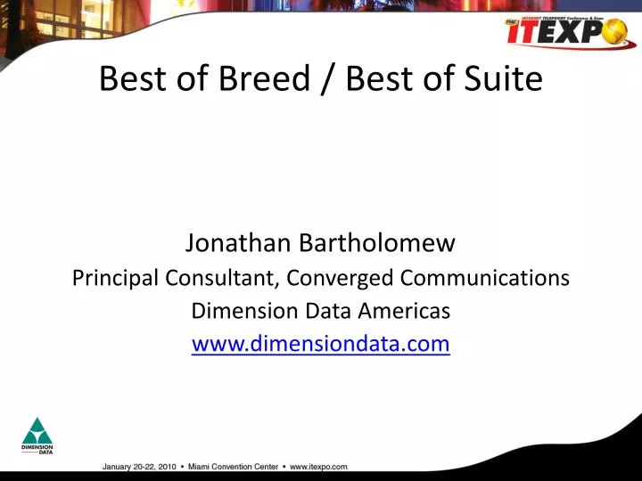 best of breed best of suite