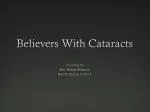 Believers With Cataracts - slide 1