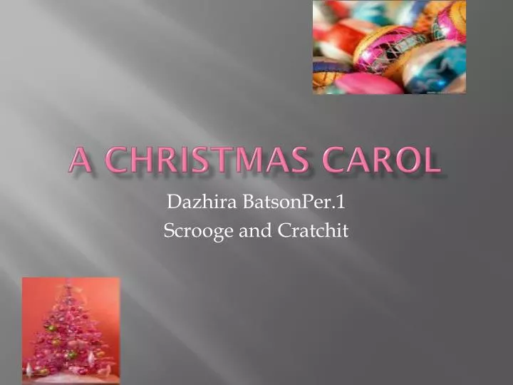 a christmas carol