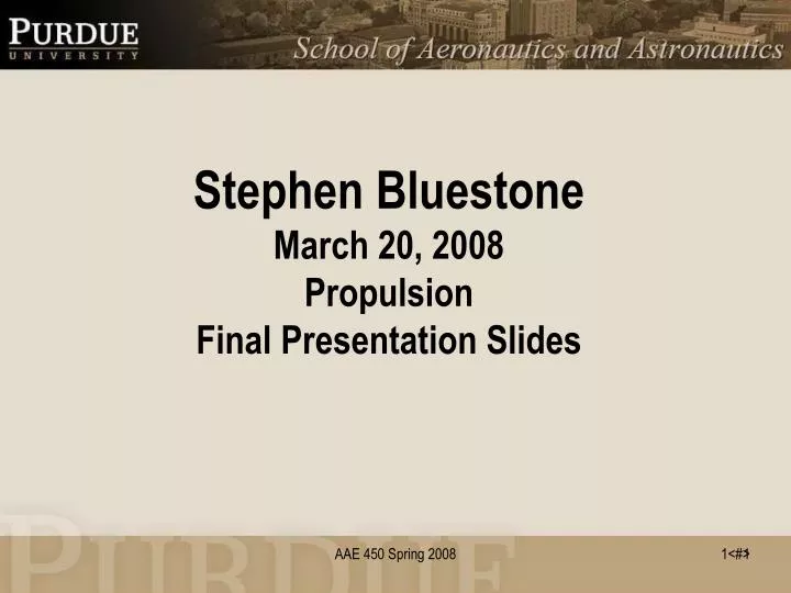 stephen bluestone march 20 2008 propulsion final presentation slides