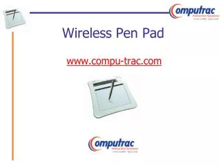 Wireless Pen Pad