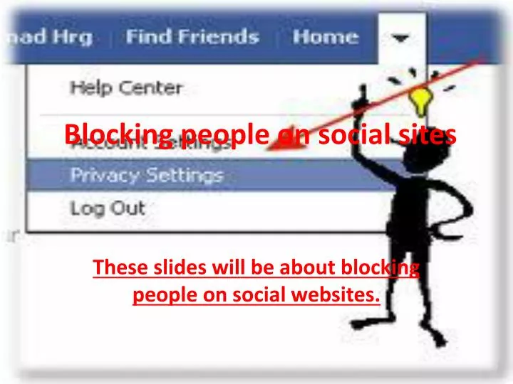blocking people on social sites