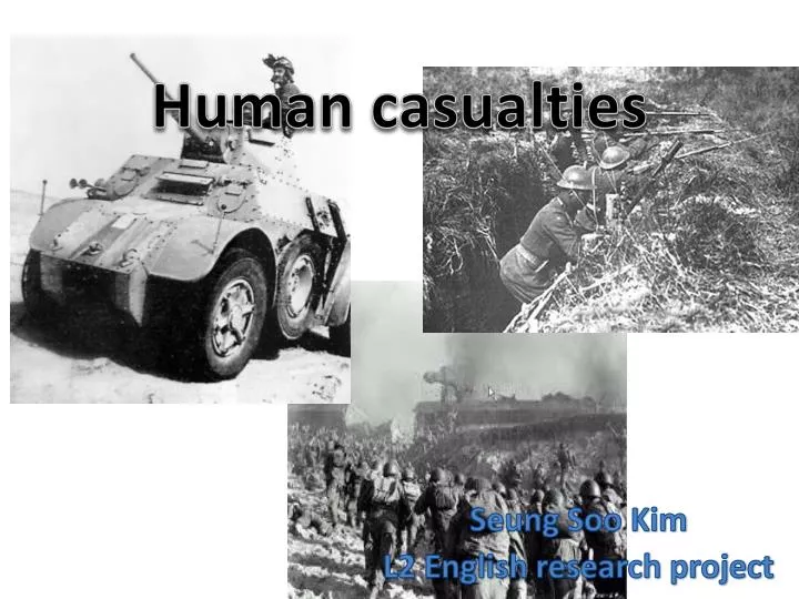 human casualties