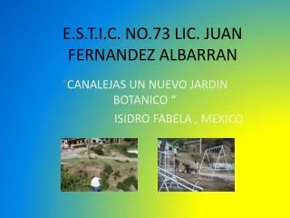 e s t i c no 73 lic juan fernandez albarran