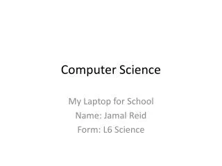 computer science