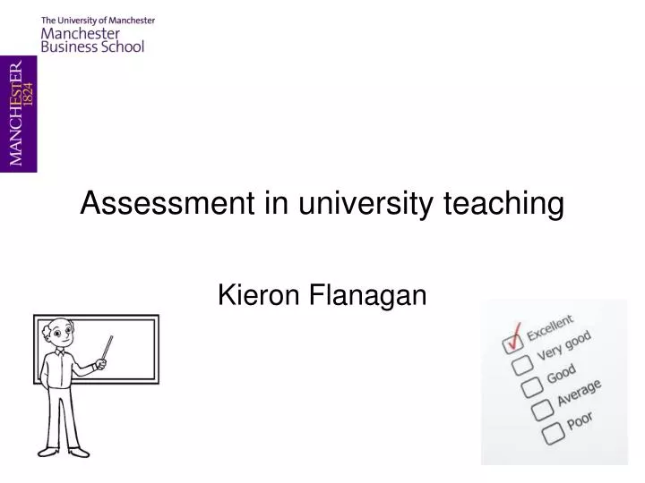 assessment in university teaching