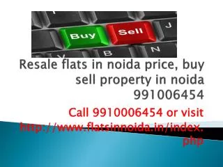 flats in noida price 9910006454