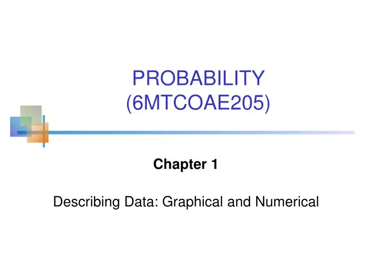 chapter 1 describing data graphical and numerical