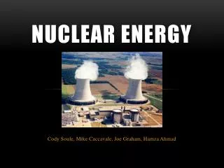 Nuclear Energy