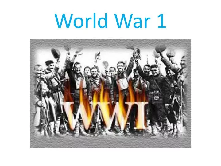 world war 1