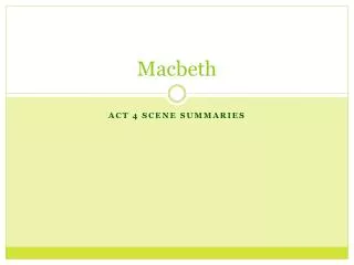 macbeth
