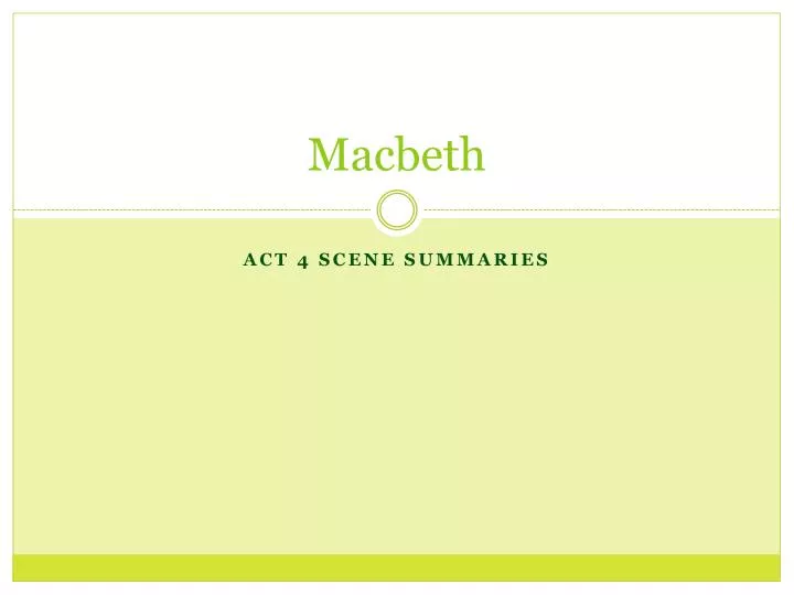 macbeth