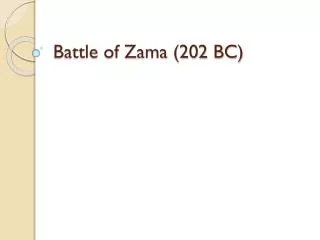 Battle of Zama (202 BC)