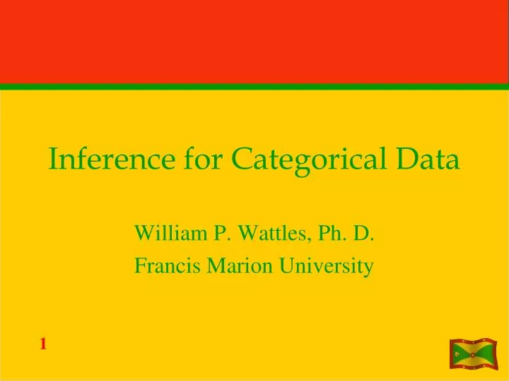 inference for categorical data