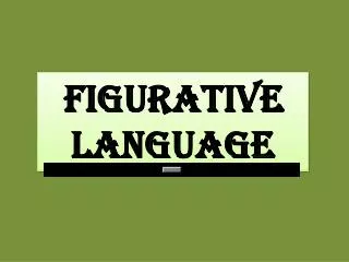 figurative language