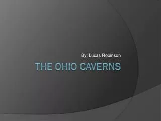 The Ohio Caverns