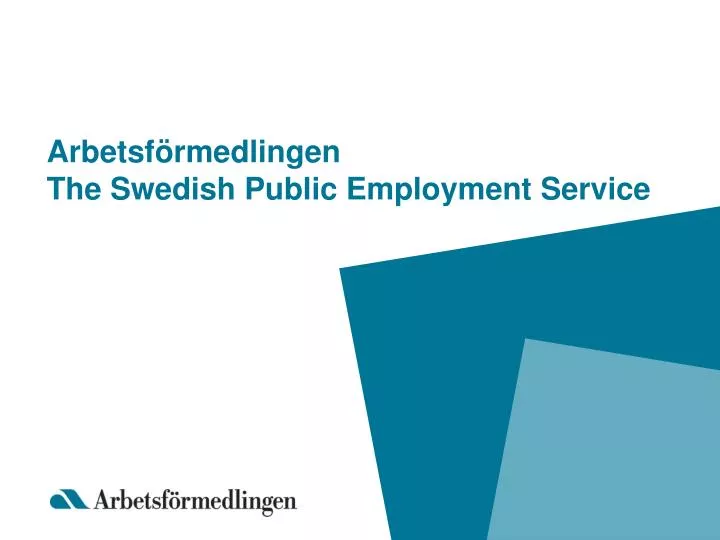 arbetsf rmedlingen the swedish public employment service