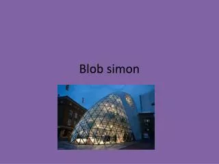 blob simon