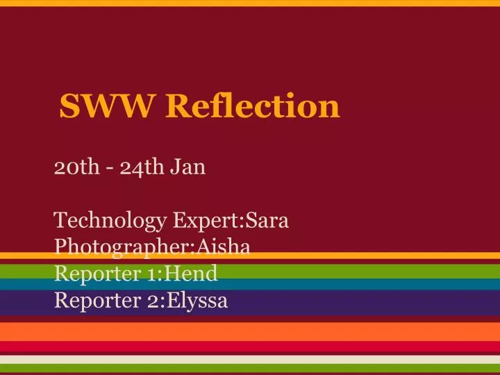 sww reflection