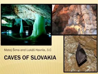 Caves of slovakia