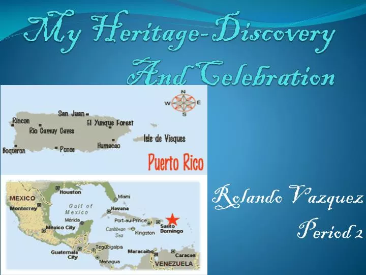 my heritage discovery and celebration