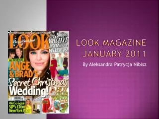 Look Magazine January 2011