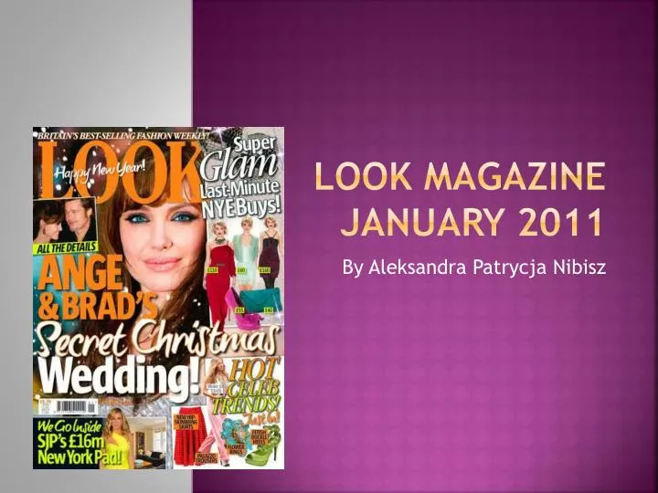 look magazine january 2011