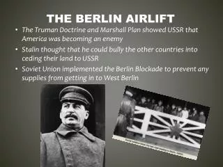 the berlin airlift