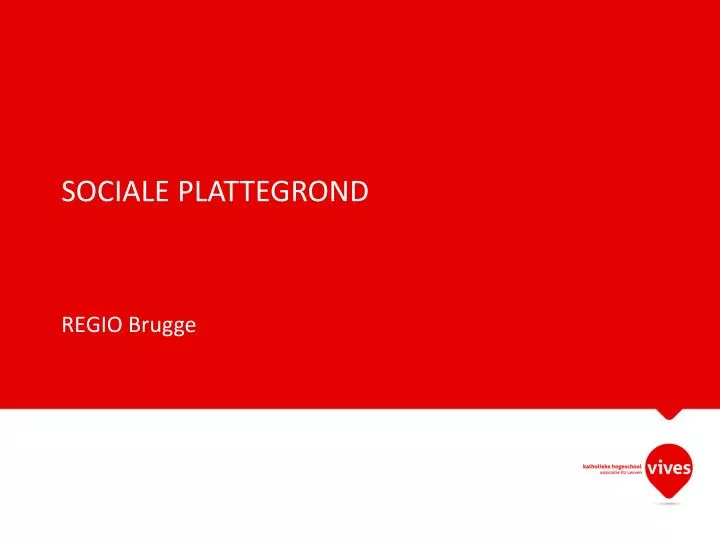 sociale plattegrond