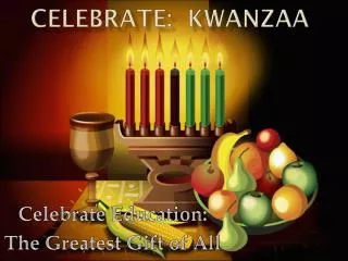 Celebrate: Kwanzaa