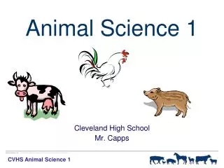 Animal Science 1