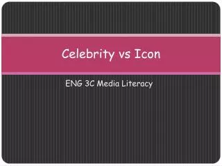 Celebrity vs Icon