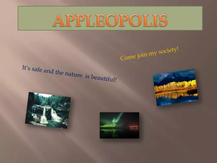 appleopolis