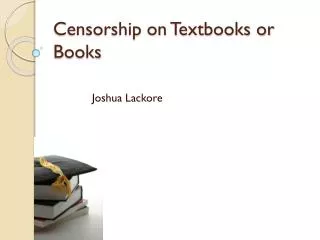 Censorship on Textbooks or Books