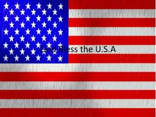 god bless the u s a