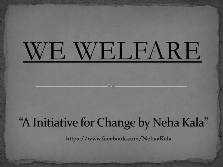 a initiative for change by neha kala