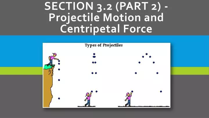 section 3 2 part 2 projectile motion and centripetal force