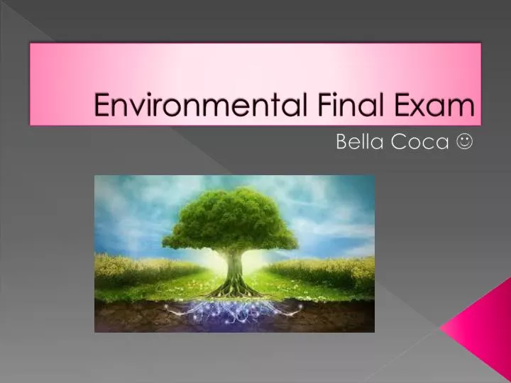 environmental final exam