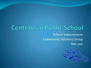 centennial public school