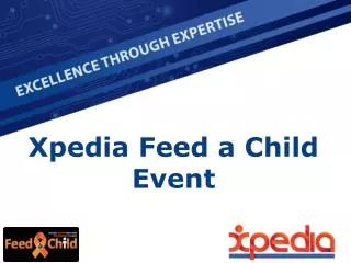 Xpedia Feed a Child Event