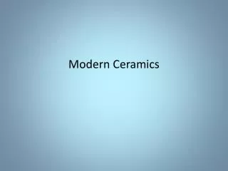 Photo AM Modern Ceramics