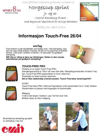 informasjon touch free 26 04