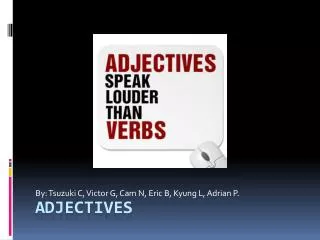 ADJECTIVES