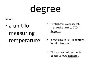degree