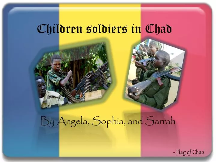 children soldiers in chad