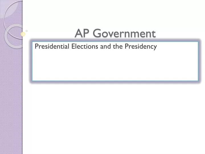 ap government