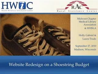 Website Redesign on a Shoestring Budget