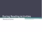 During Reading Activities - slide 1