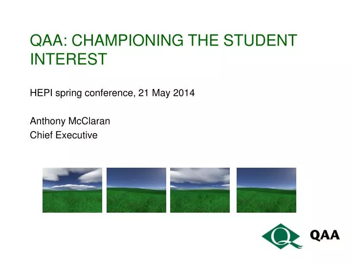 qaa championing the student interest