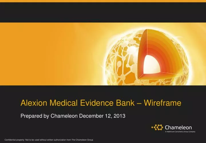 alexion medical evidence bank wireframe